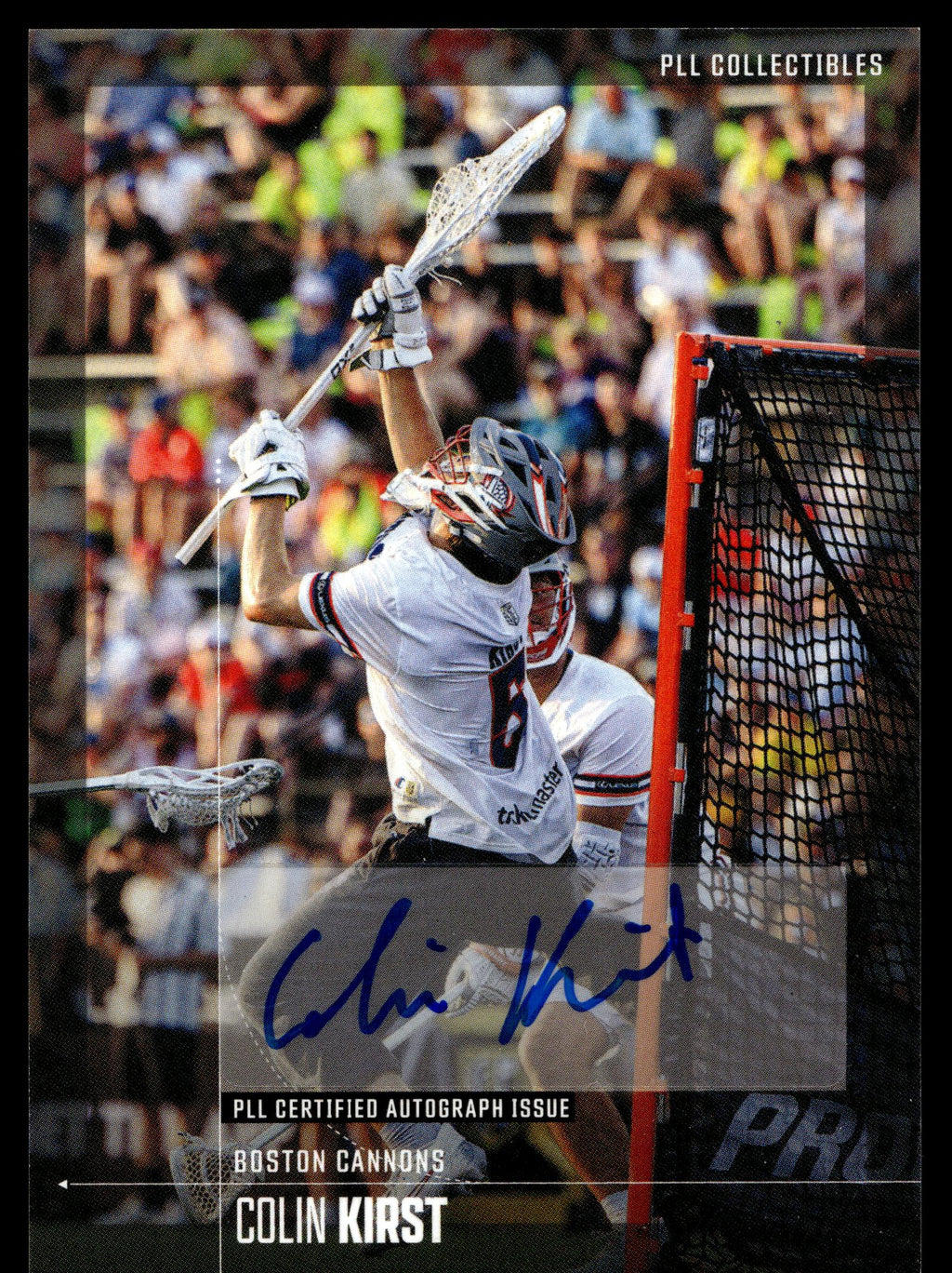 Colin Kirst 2026 PLL Fieldside II Boston Cannons Base Auto #94