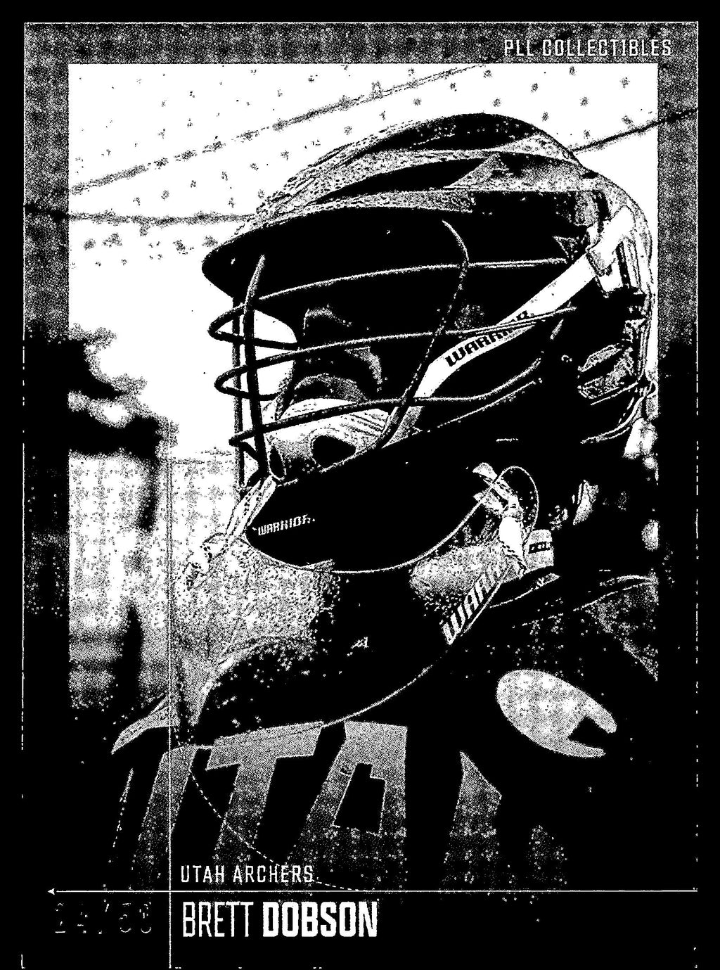 Brett Dobson 2026 PLL Fieldside II Utah Archers B&W 24/50 #72