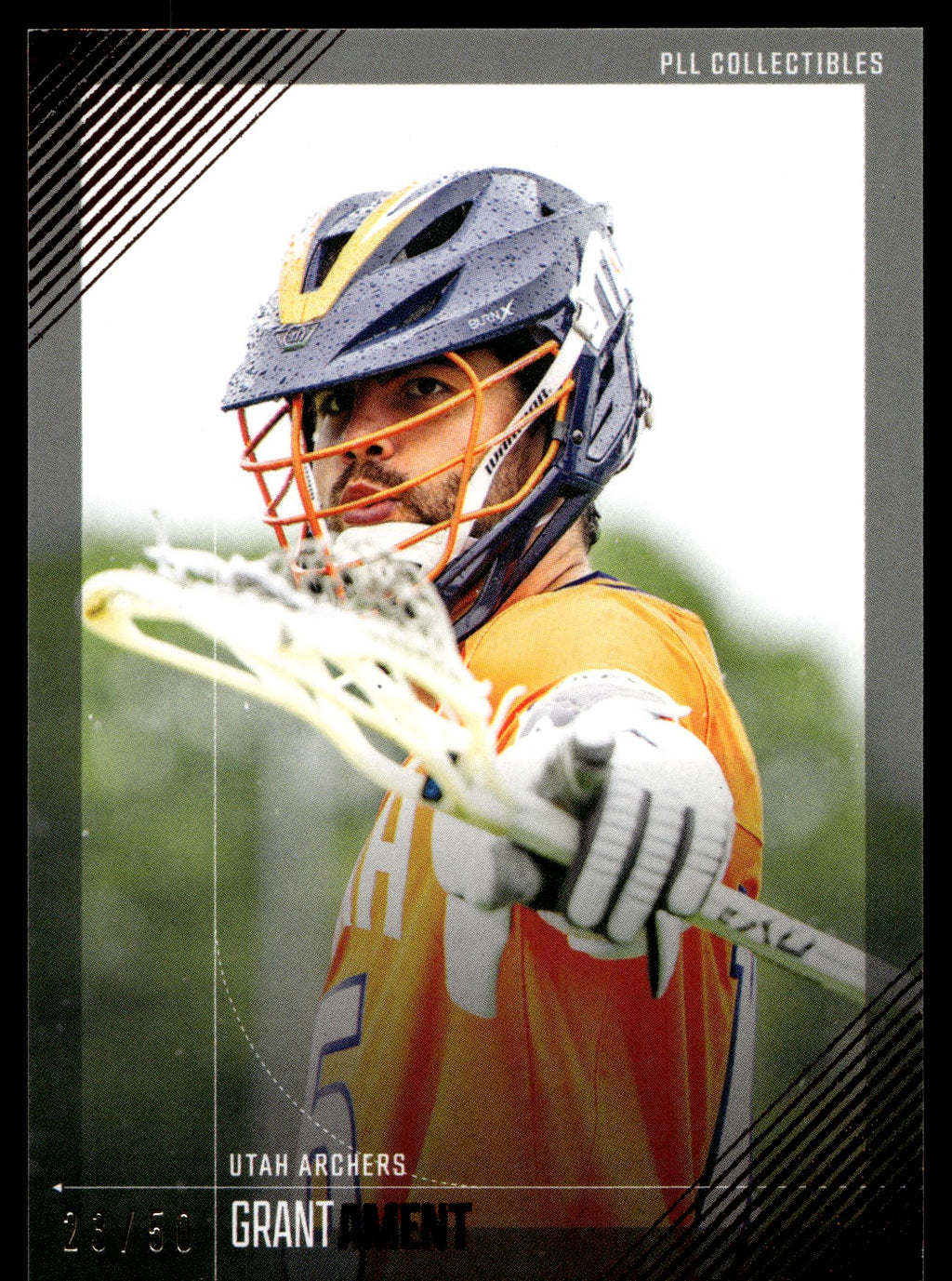 Grant Ament 2026 PLL Fieldside II Utah Archers Orange 23/50 #17