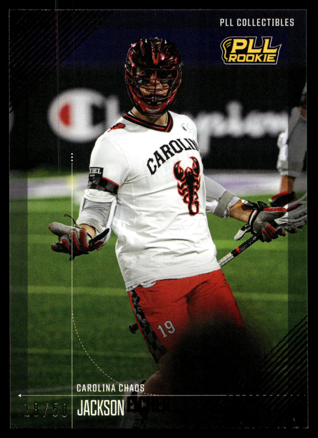 Jackson Eicher 2026 PLL Fieldside II Carolina Chaos Orange 18/50 #47