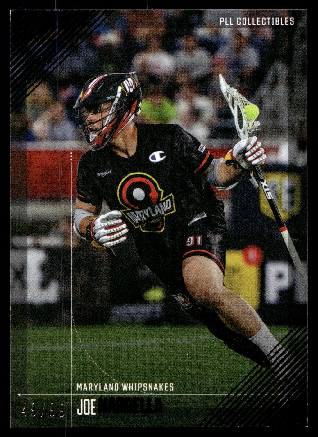 Joe Nardella 2026 PLL Fieldside II Maryland Whipsnakes Blue 49/99 #19