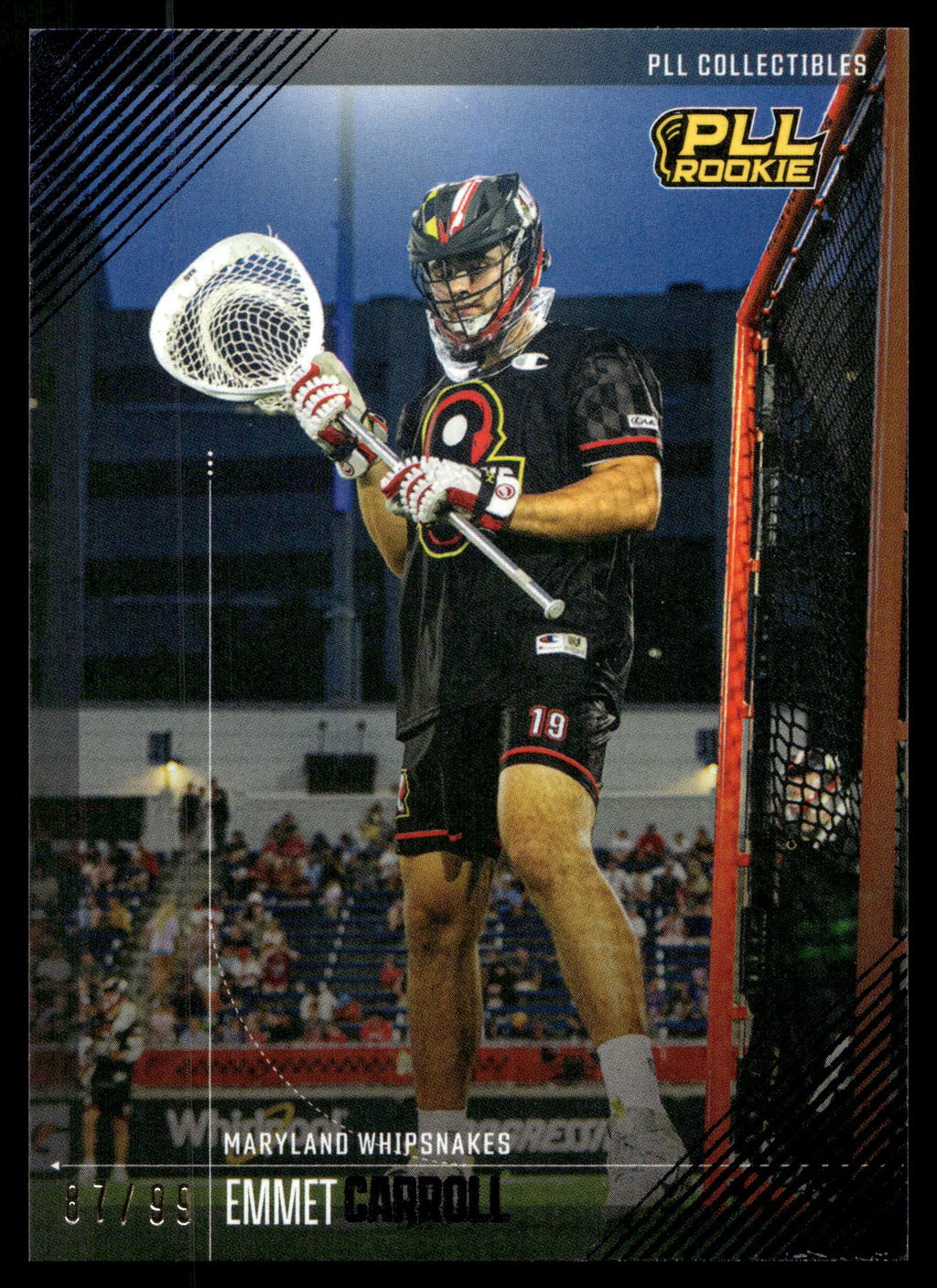 Emmet Carroll 2026 PLL Fieldside II Maryland Whipsnakes Blue 87/99 #35