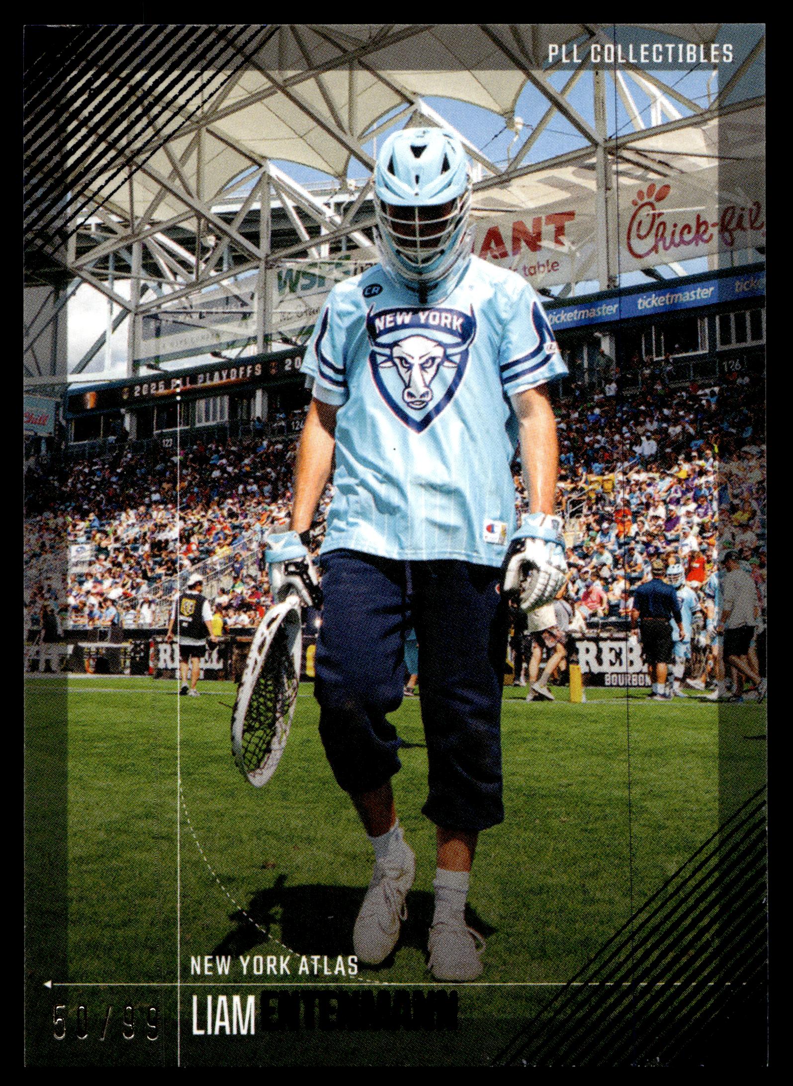 Liam Entenmann 2026 PLL Fieldside II New York Atlas Blue 50/99 #51