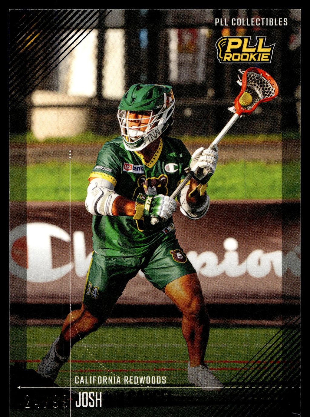 Josh Balcarcel 2026 PLL Fieldside II California Redwoods Blue 24/99 #66