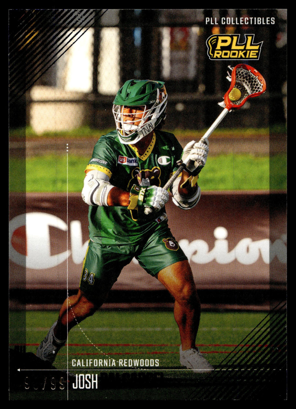 Josh Balcarcel 2026 PLL Fieldside II California Redwoods Blue 90/99 #66
