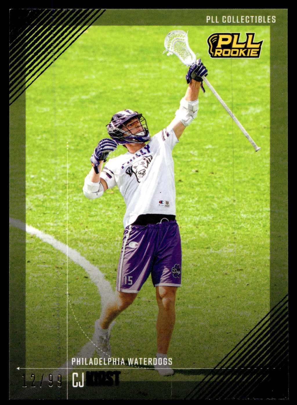CJ Kirst 2026 PLL Fieldside II Philadelphia Waterdogs Blue 12/99 #88