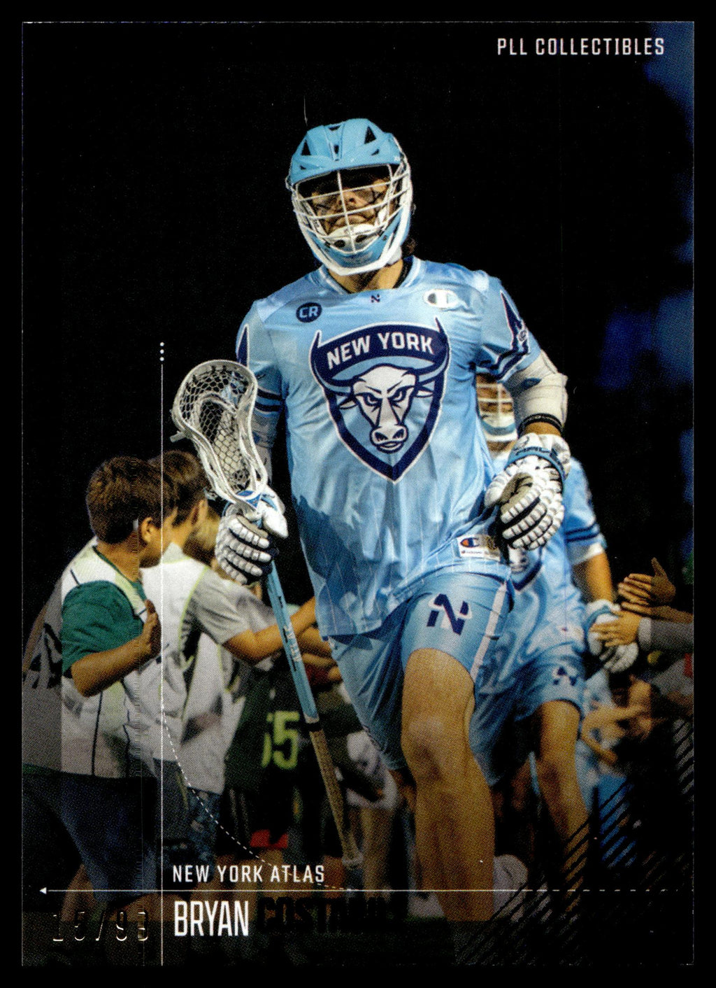 Bryan Costabile 2026 PLL Fieldside II New York Atlas Blue 15/99 #97