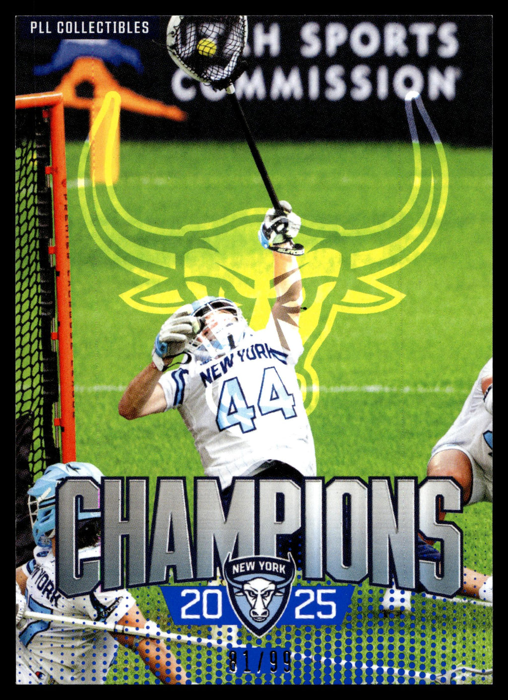 Liam Entenmann 2026 PLL Fieldside II NewYork Atlas Champions 81/99 #CHAMP-10