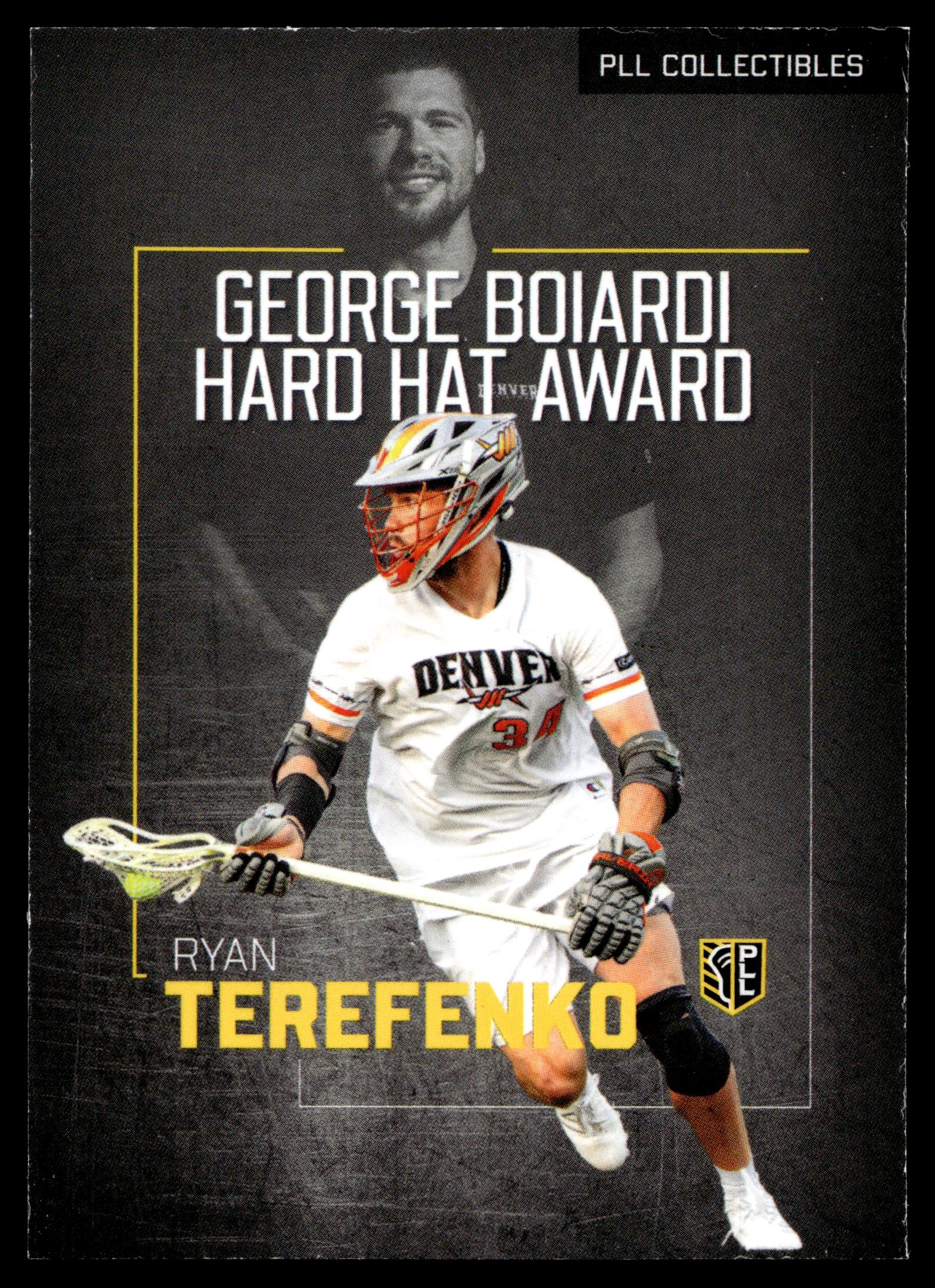 Ryan Terefenko 2026 PLL Fieldside II Denver Outlaws Award Winners #AW-8