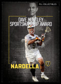 Joe Nardella 2026 PLL Fieldside II Maryland Whipsnakes Award Winners #AW-12