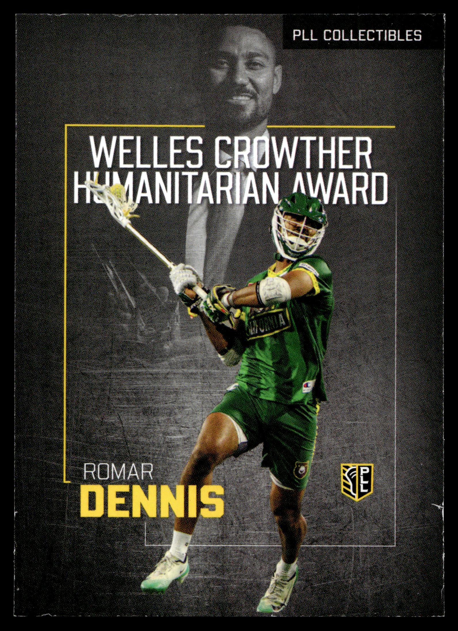 Romar Dennis 2026 PLL Fieldside II California Redwoods Award Winners #AW-13