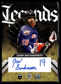 Josh Sanderson 2026 TFL NLL ELITE Toronto Rock Legends Auto #LA-9