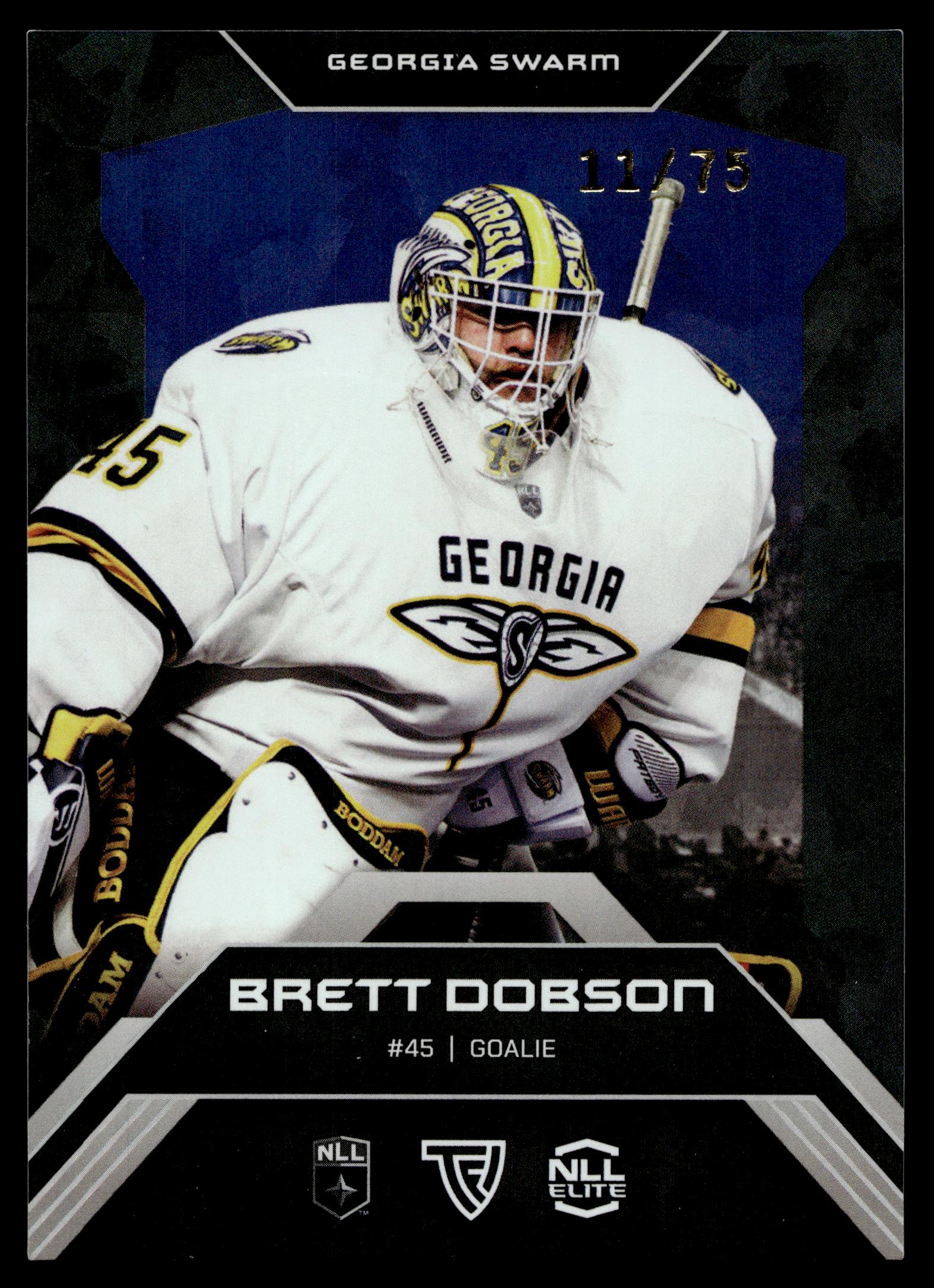 Brett Dobson 2026 TFL NLL ELITE Georgia Swarm Home Floor 11/75 #E4