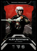 Alex Simmons 2026 TFL NLL ELITE Oshawa Firewolves Home Floor 51/75 #E7