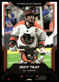 Jeff Teat 2026 TFL NLL Elite Ottawa Black Bears Color Match #E2