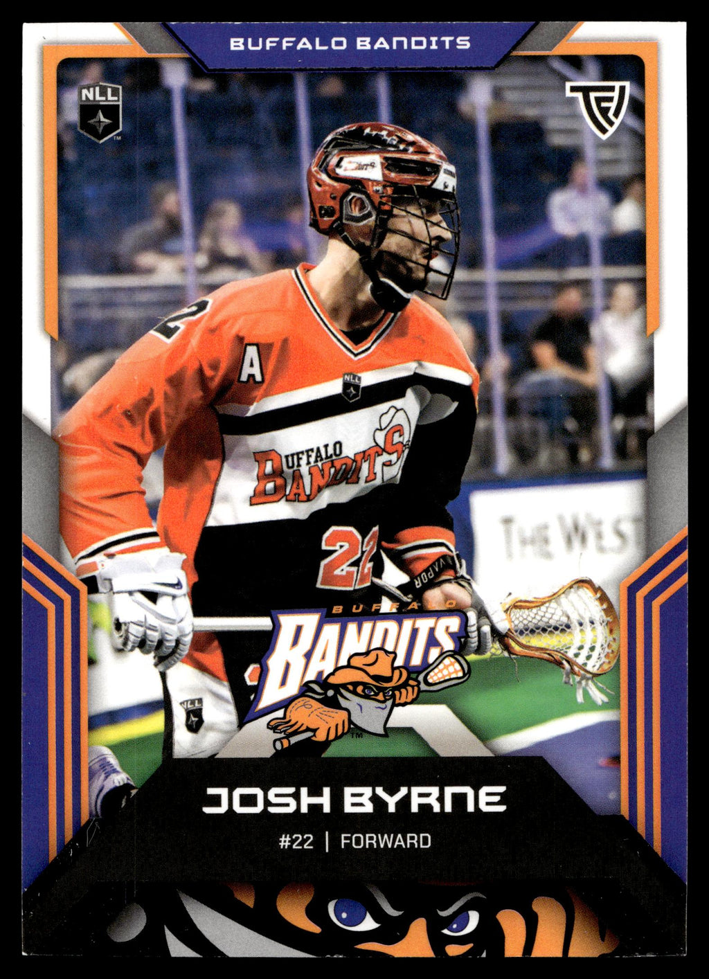 Josh Byrne 2026 TFL NLL Elite Buffalo Bandits Color Match #E14