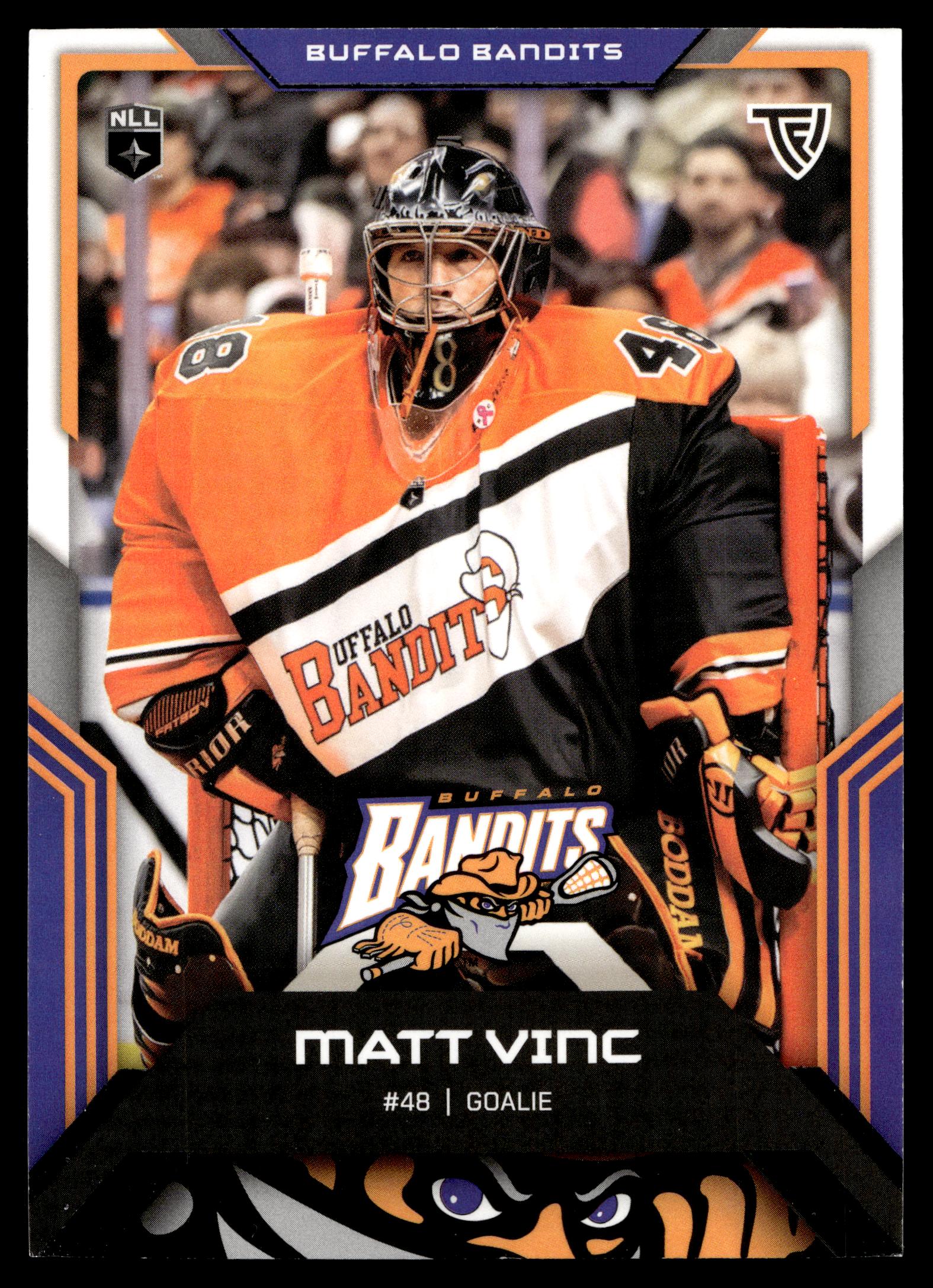 Matt Vinc 2026 TFL NLL Elite Buffalo Bandits Color Match #E26