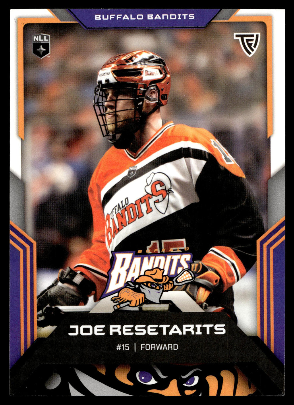 Joe Resetarits 2026 TFL NLL Elite Buffalo Bandits Color Match #E29
