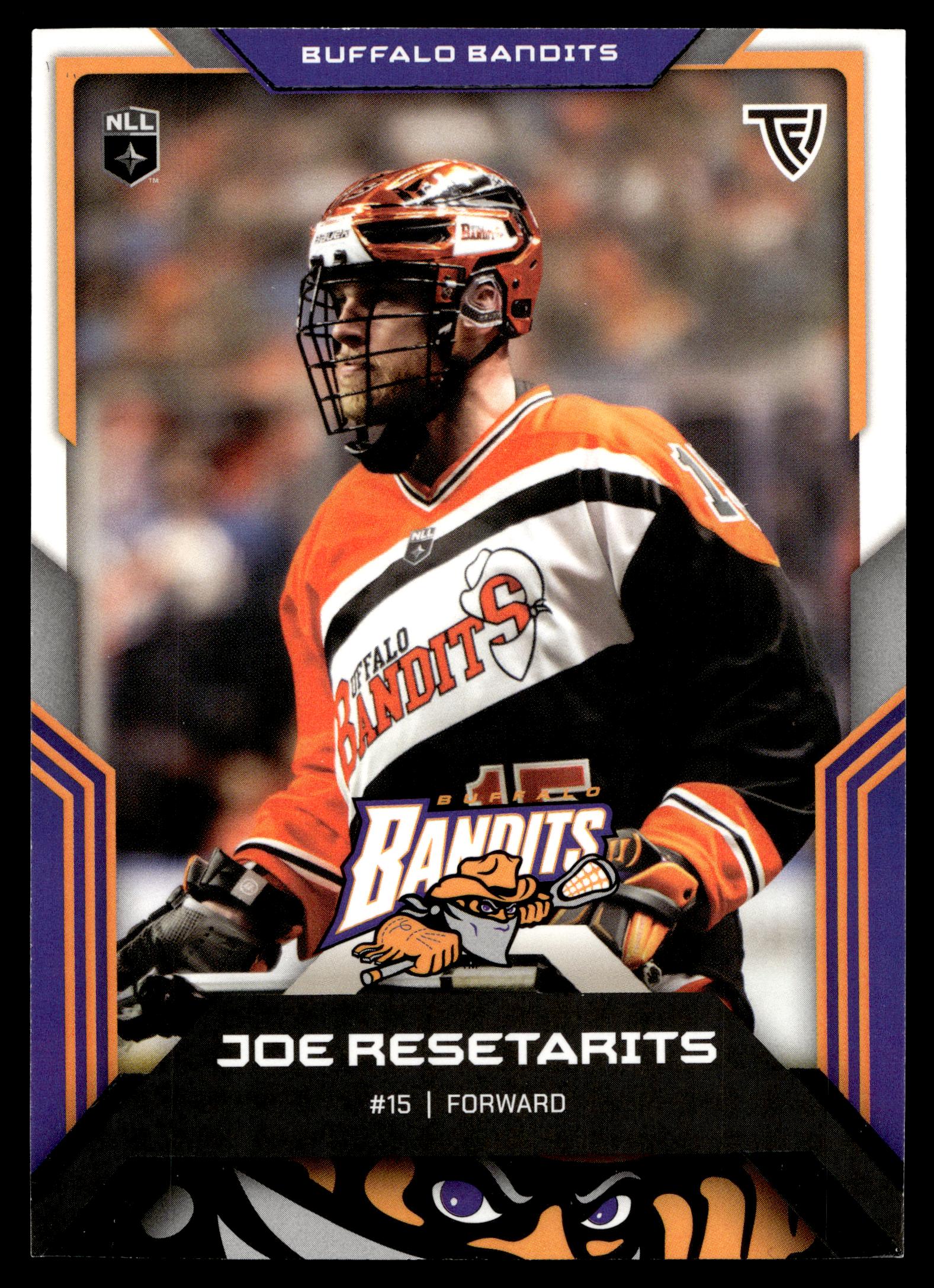 Joe Resetarits 2026 TFL NLL Elite Buffalo Bandits Color Match #E29
