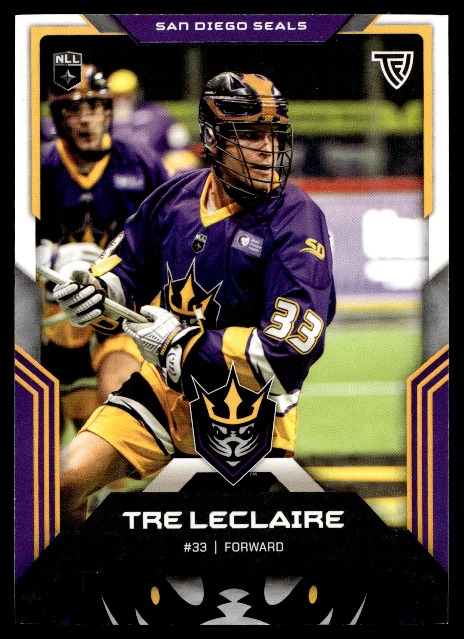 Tre Leclaire 2026 TFL NLL Elite San Diego Seals Color Match #E30