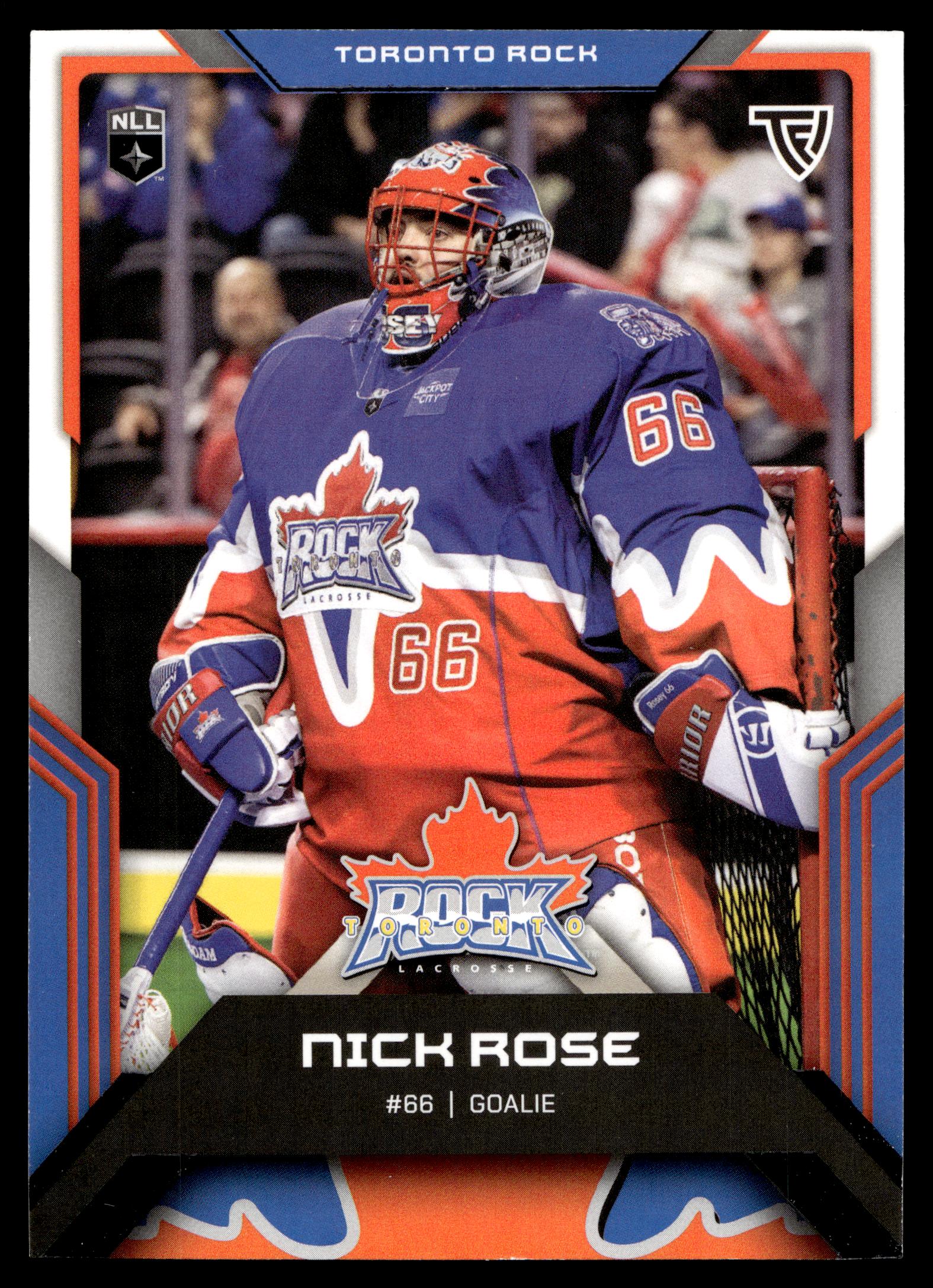 Nick Rose 2026 TFL NLL Elite Toronto Rock Color Match #E31