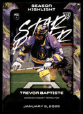 Trevor Baptiste 2026 TFL NLL Elite San Diego Seals Color Match #E36