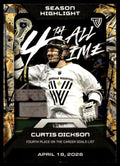 Curtis Dickson 2026 TFL NLL Elite Vancouver Warriors Color Match #E41