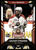 Jaxon Fridge 2026 TFL NLL Elite Albany Firewolves Color Match #E50