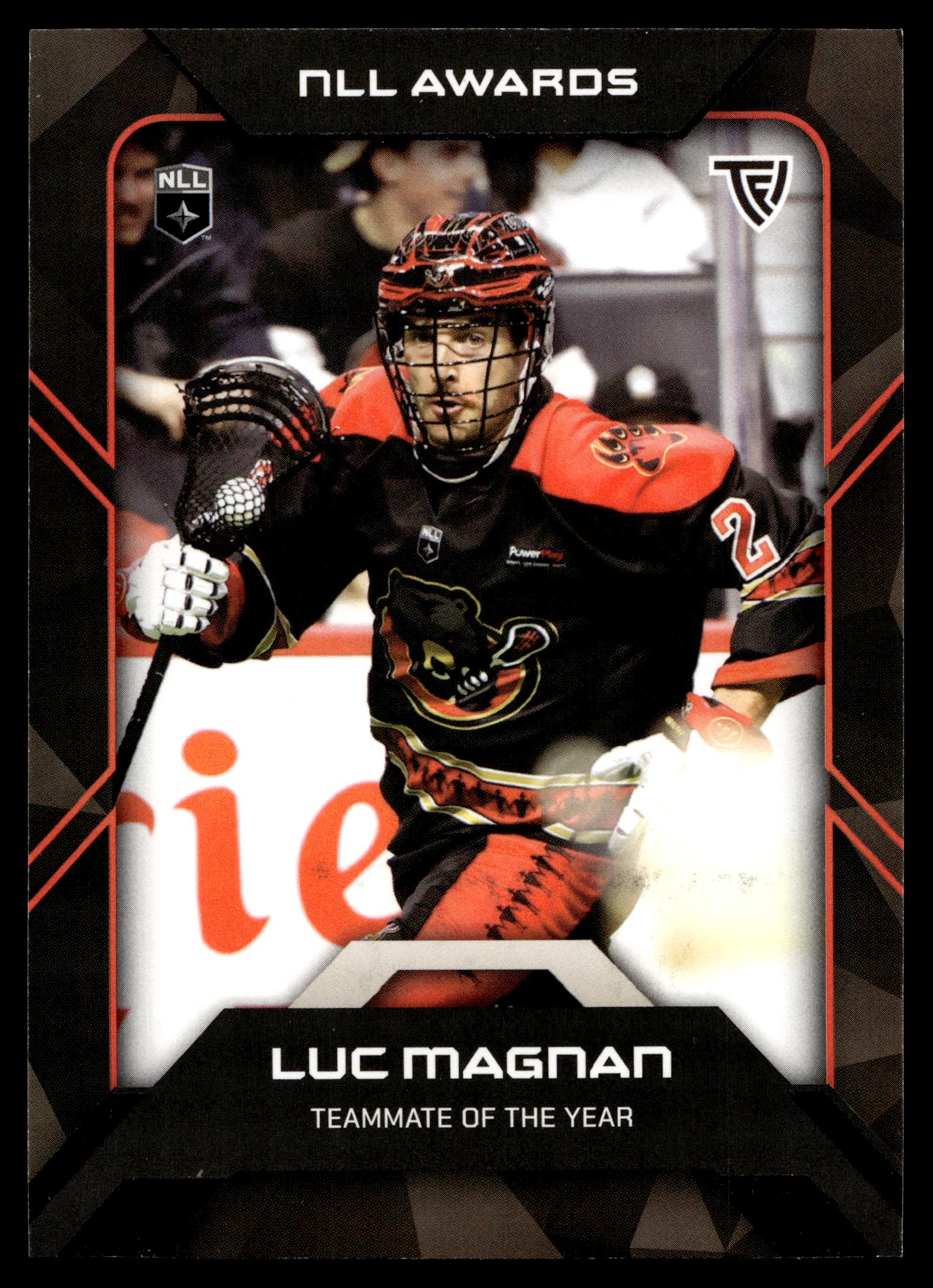 Luc Magnan 2026 TFL NLL Elite Oshawa Black Bears Color Match #E61