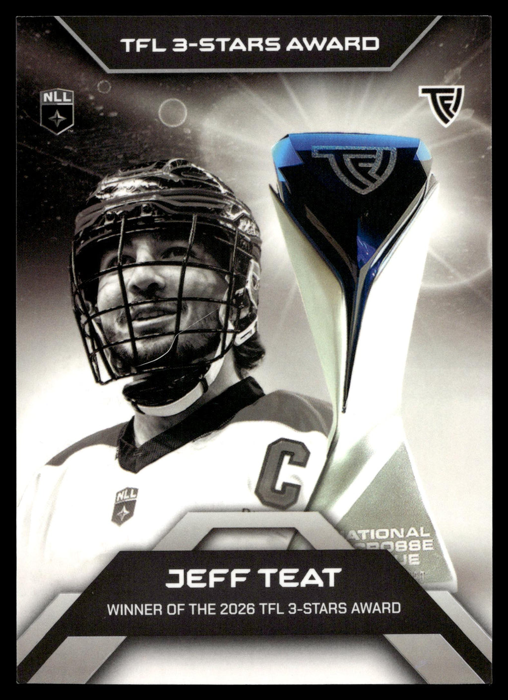 TFL 3-Stars Award 2026 TFLNLL Elite Ottawa Black Bears Base Card #E1