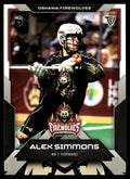 Alex Simmons 2026 TFLNLL Elite Oshawa Firewolves Base Card #E7