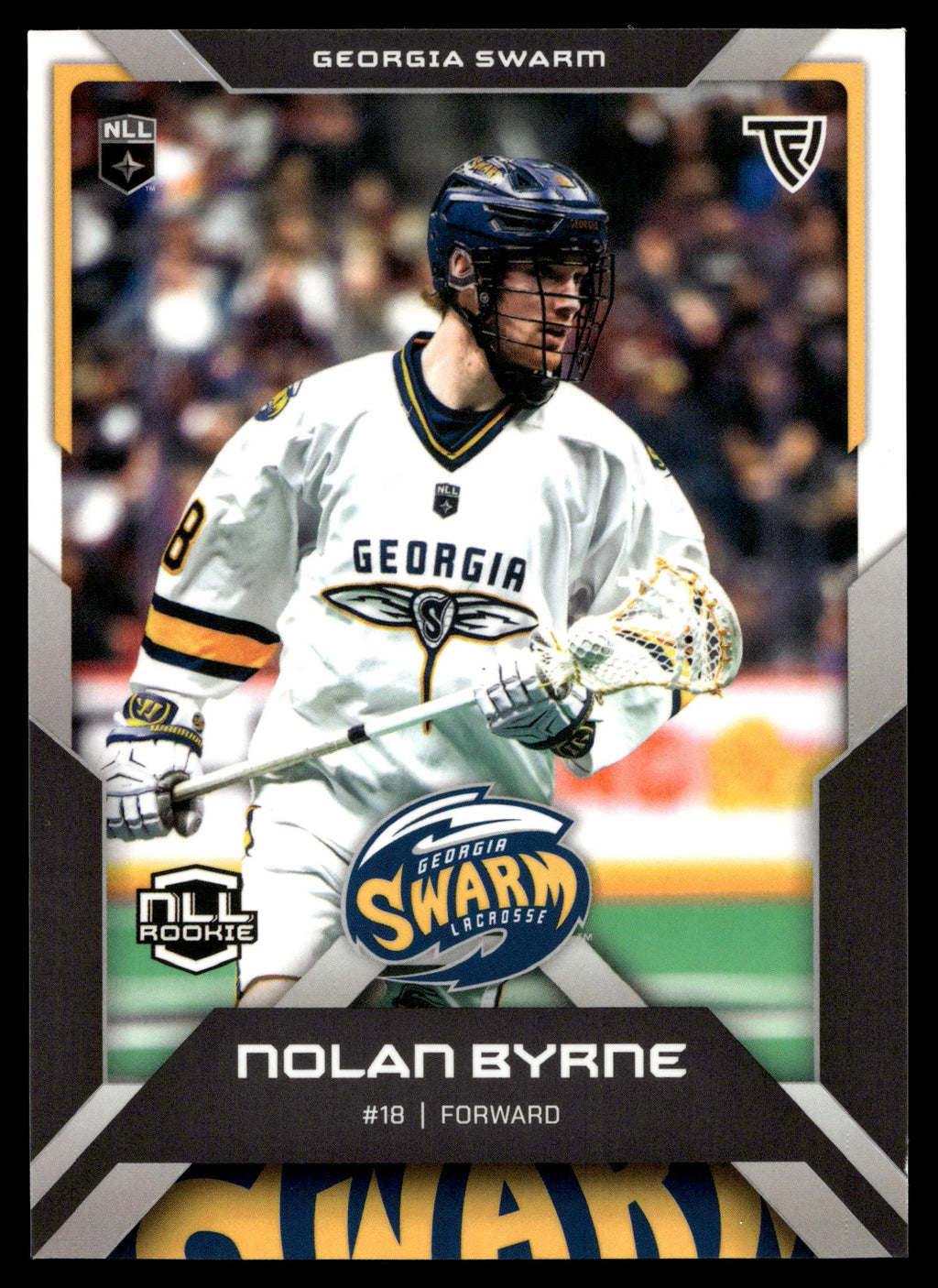 Nolan Byrne 2026 TFLNLL Elite Georgia Swarm Base Card #E23