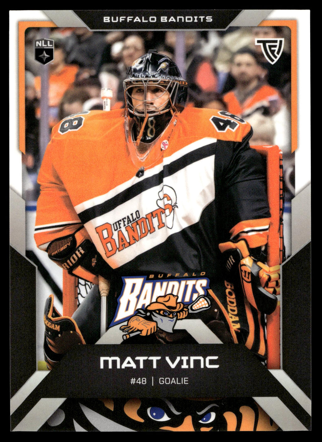 Matt Vinc 2026 TFLNLL Elite Buffalo Bandits Base Card #E26
