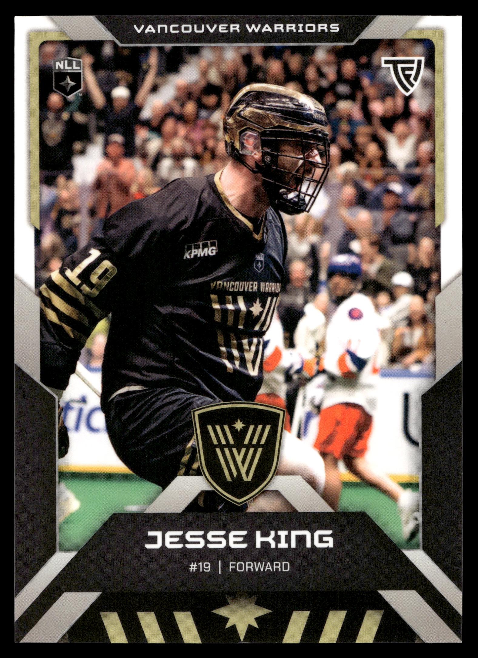 Jesse King 2026 TFLNLL Elite Vancouver Warriors Base Card #E27