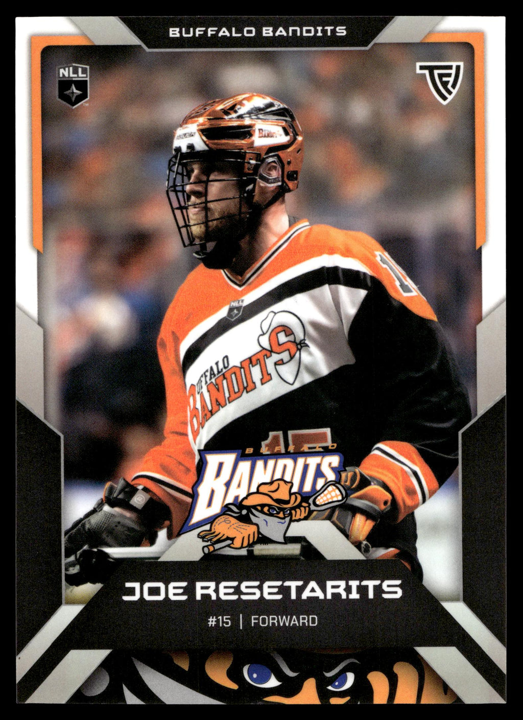 Joe Resetarits 2026 TFLNLL Elite Buffalo Bandits Base Card #E29