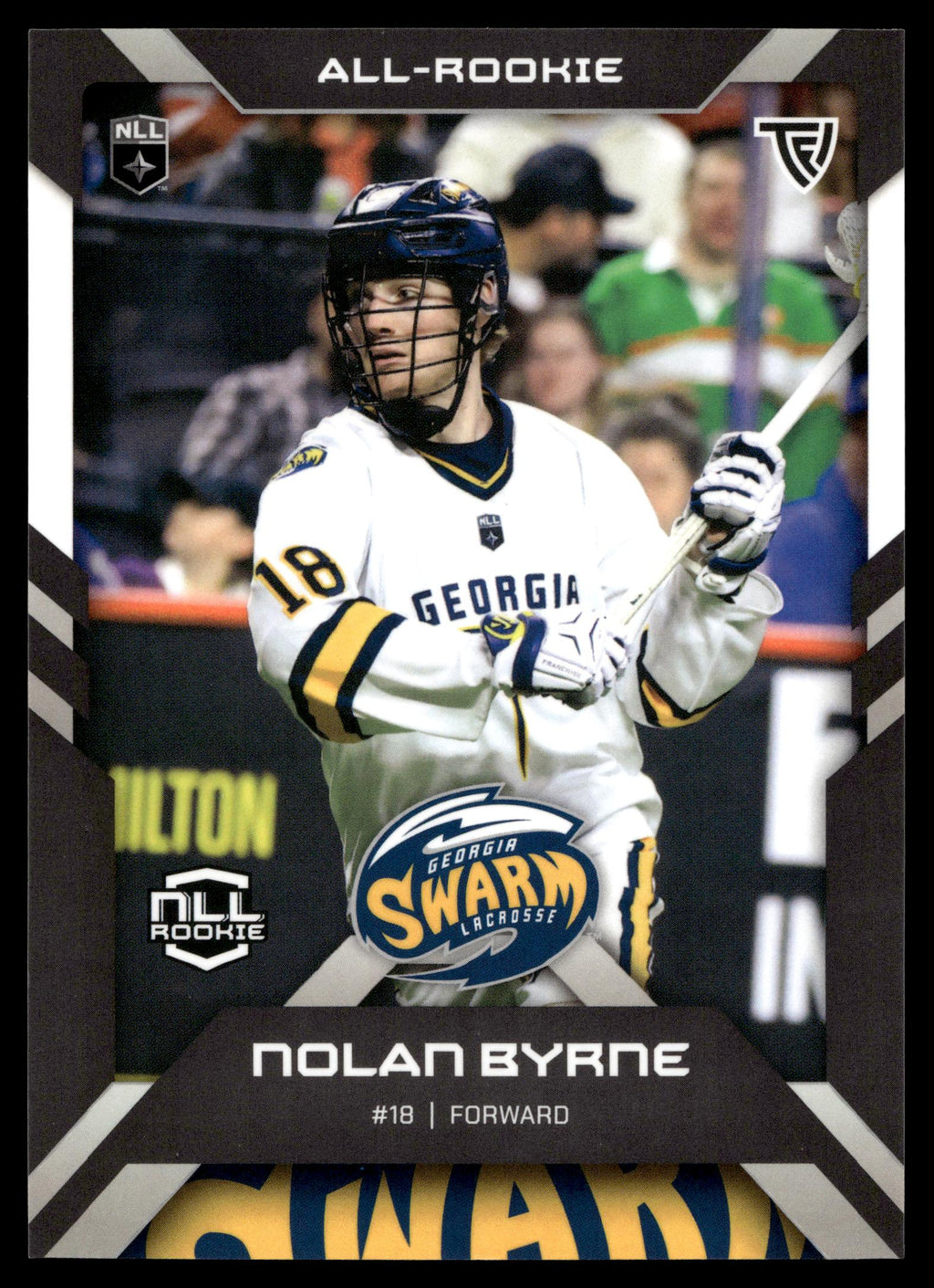 Nolan Byrne 2026 TFLNLL Elite Georgia Swarm Base Card #E48