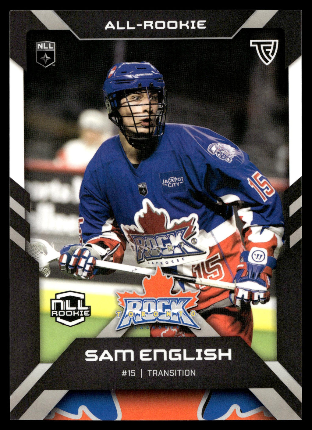 Sam English 2026 TFLNLL Elite Toronto Rock Base Card #E49