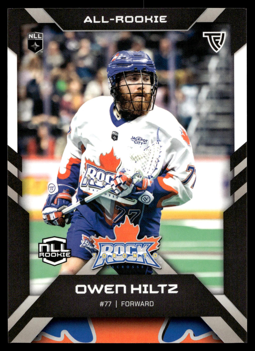 Owen Hiltz 2026 TFLNLL Elite Toronto Rock Base Card #E52