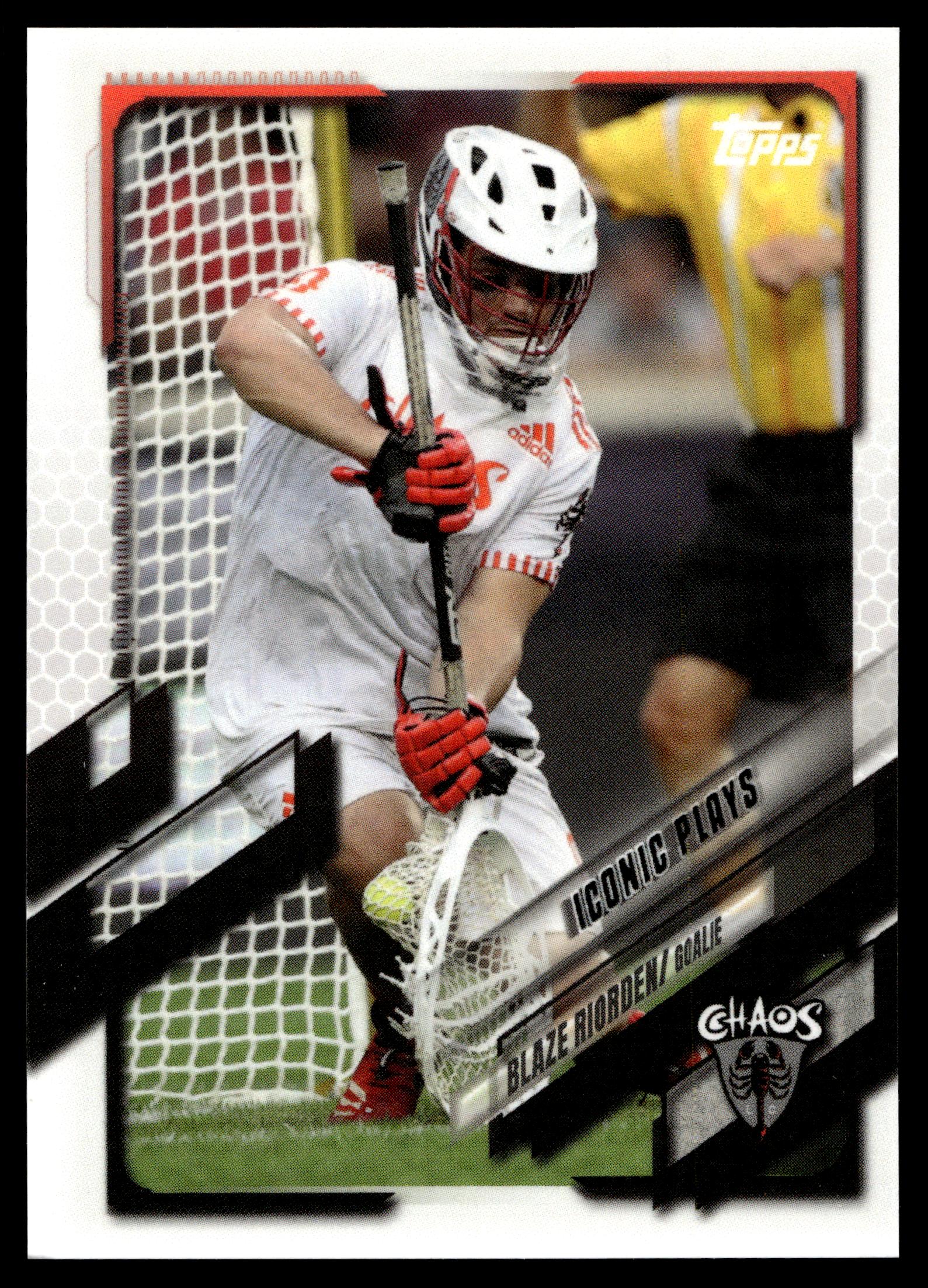 Blaze Riorden 2021 Topps PLL Championship Series Chaos Iconic Plays #IP-3