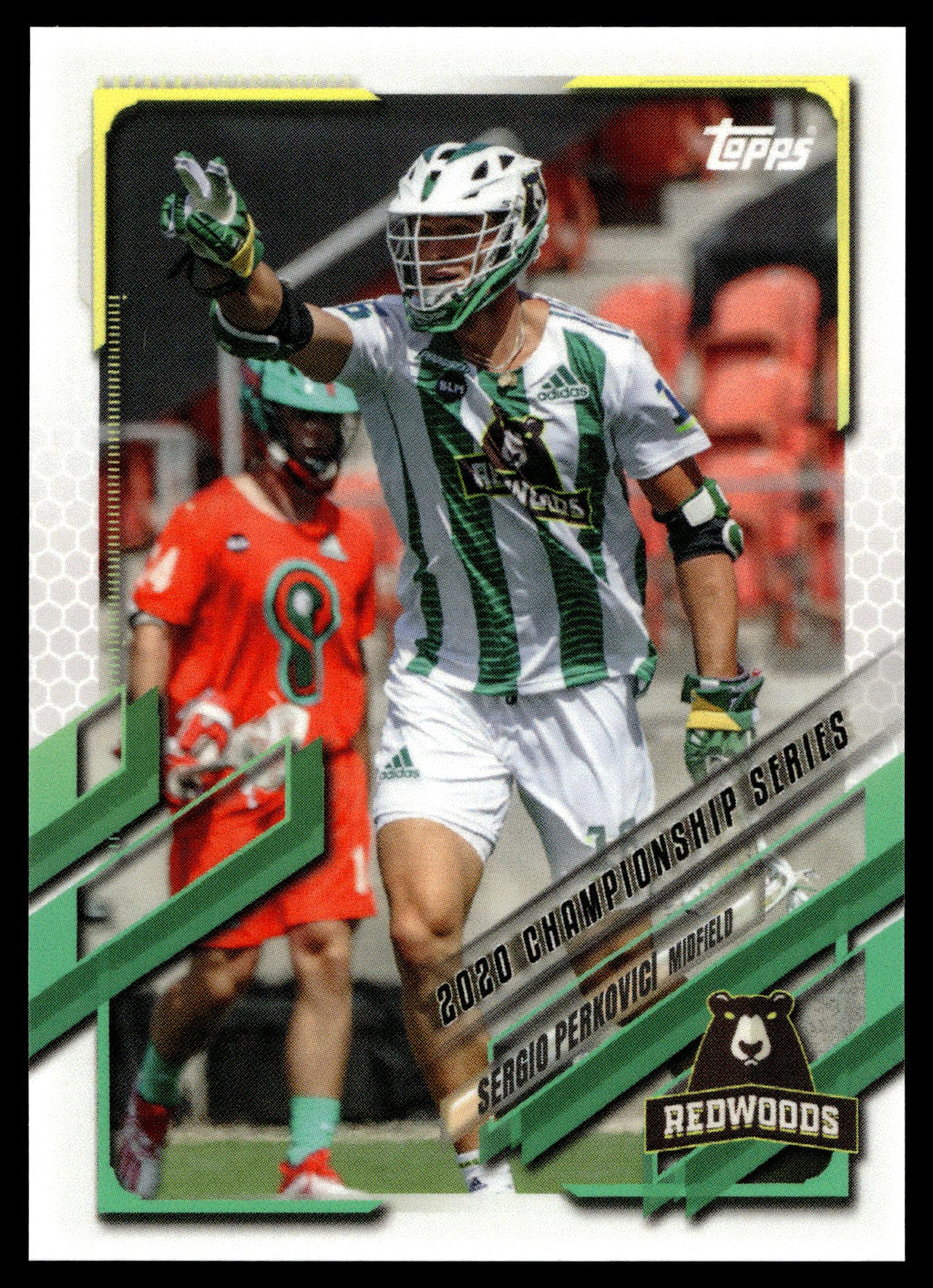Sergio Perkovic 2021 Topps PLL Championship Series Redwoods Base Card #8