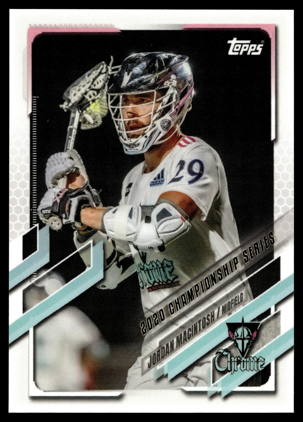 Jordan Macintosh 2021 Topps PLL Championship Series Chrome Base Card #10