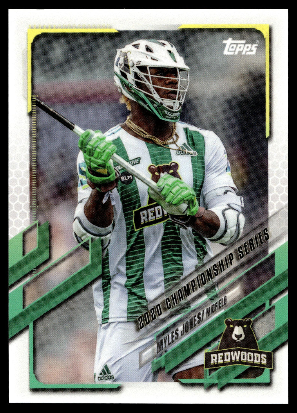 Myles Jones 2021 Topps PLL Championship Series Redwoods #16