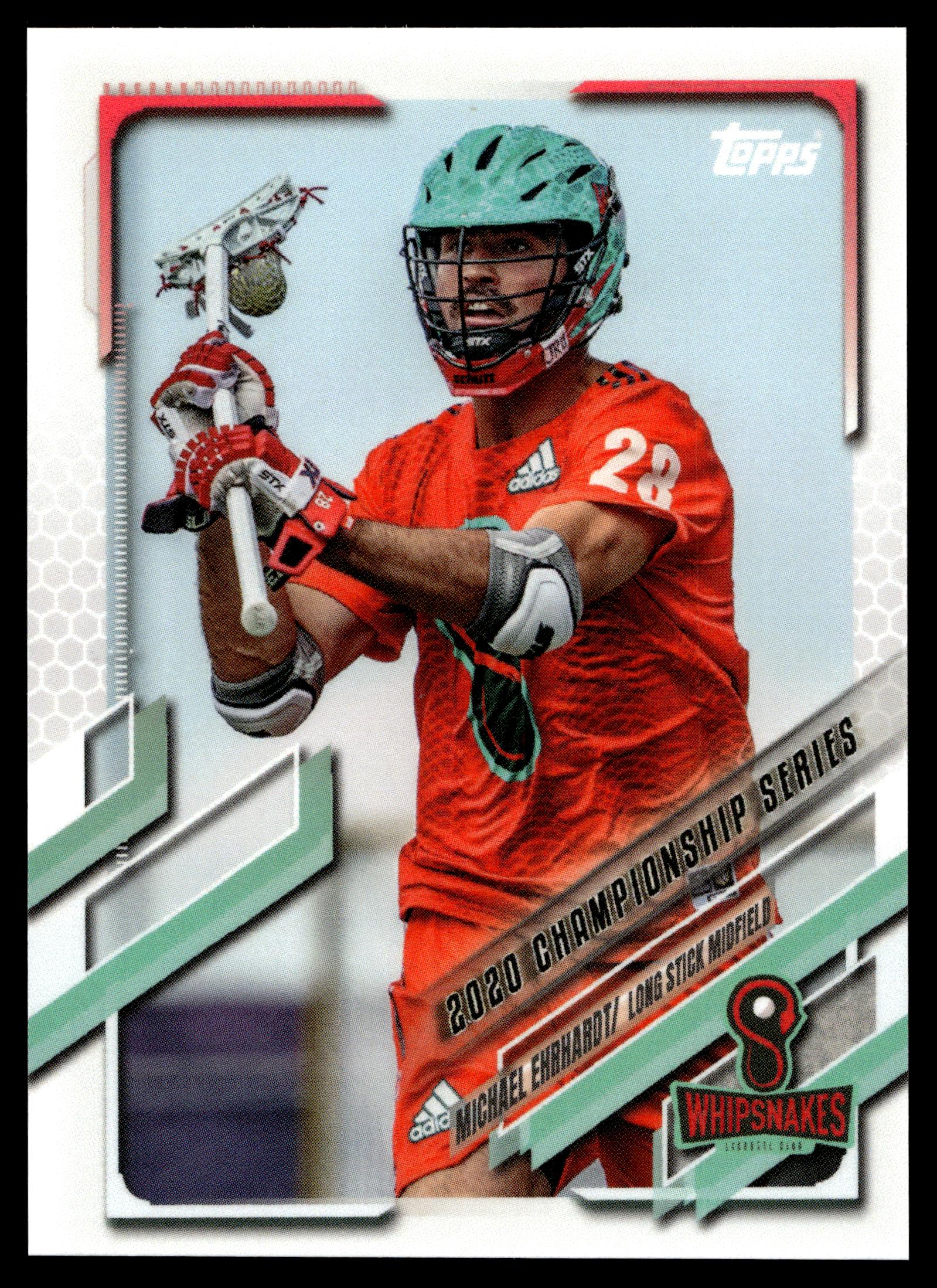 Michael Ehrhardt 2021 Topps PLL Championship Series Whipsnakes #27