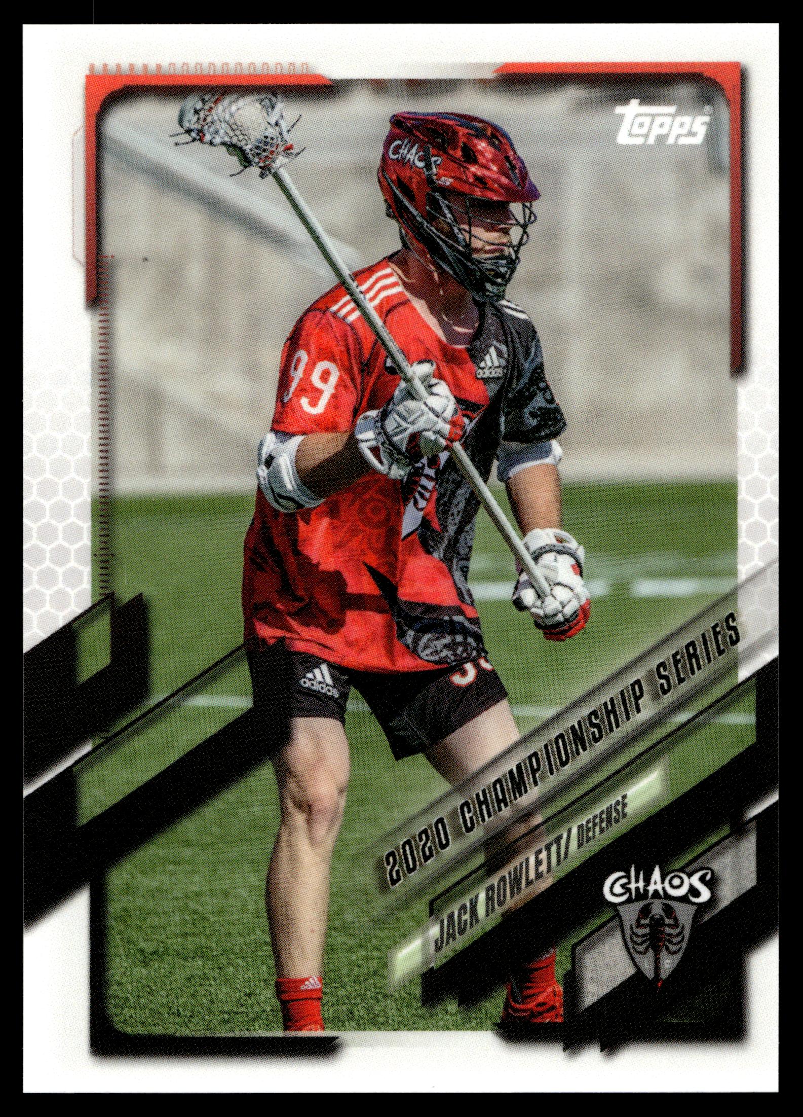 Jack Rowlett 2021 Topps PLL Championship Series Chaos #36