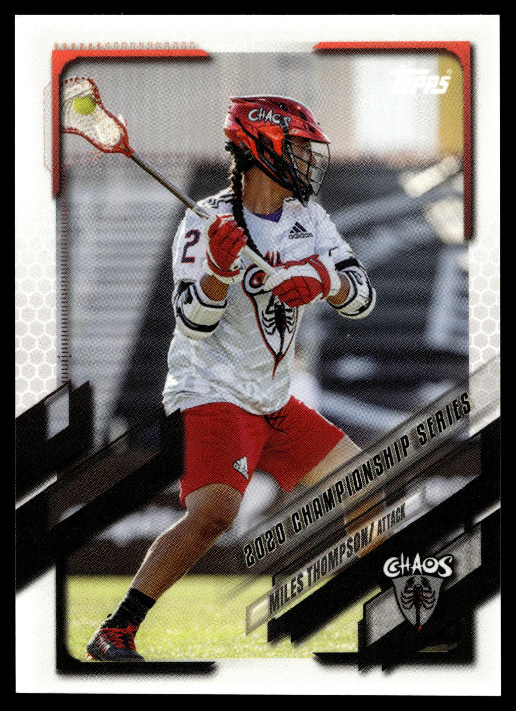 Miles Thompson 2021 Topps PLL Championship Series Chaos #58