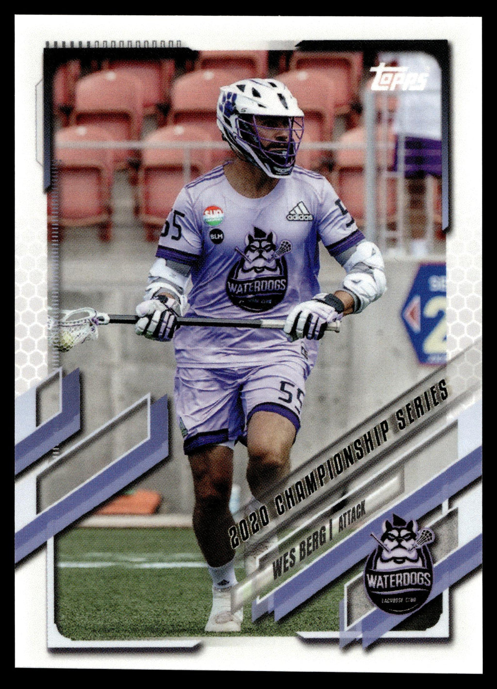 Wes Berg 2021 Topps PLL Championship Series Waterdogs #61