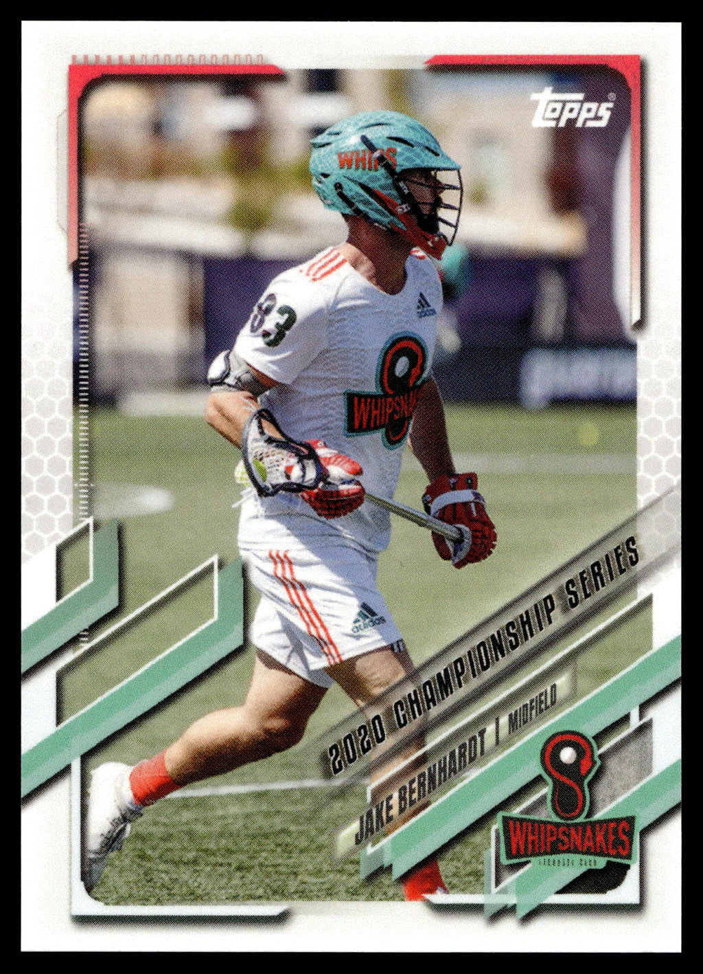 Jake Bernhardt 2021 Topps PLL Championship Series Whipsnakes #66