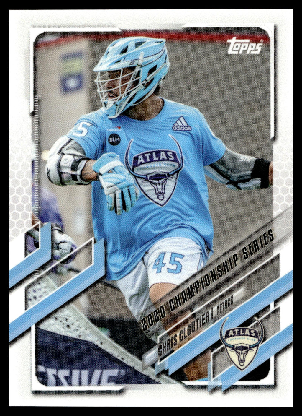 Chris Cloutier 2021 Topps PLL Championship Series Atlas #75