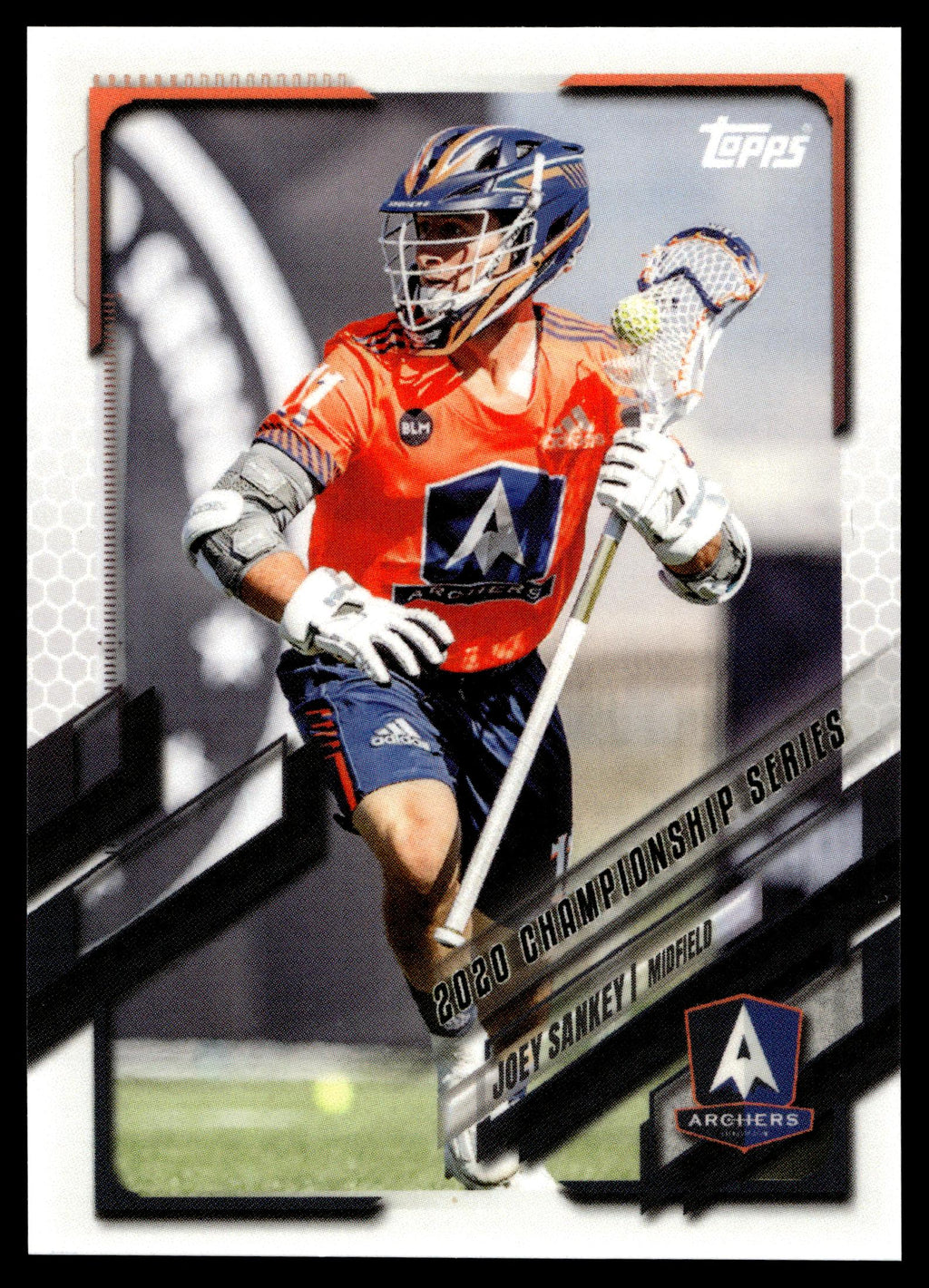Joey Sankey 2021 Topps PLL Championship Series Archers #80