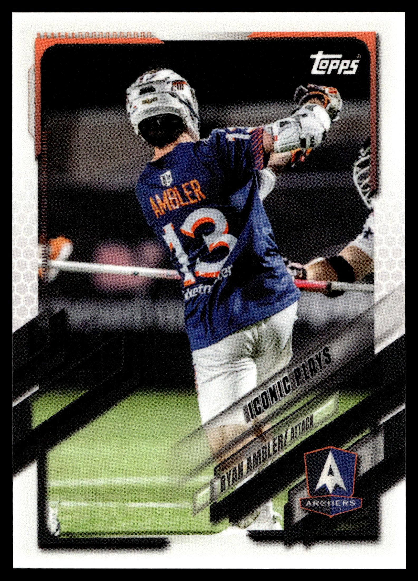 Ryan Ambler 2021 Topps PLL Championship Series Archers Iconic Plays #IP-1